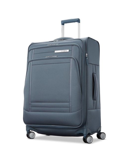 Samsonite Blue Uplift Softside Expandable 25 Medium Checked Spinner Luggage