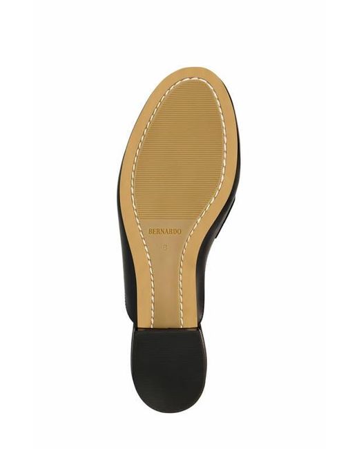 Bernardo Black Balda Loafer Mule