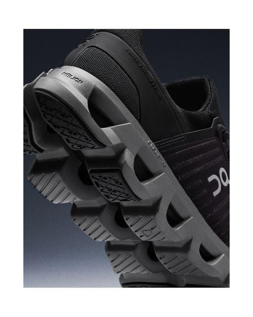 On Shoes Black Cloudswift 4 Running Shoe for men