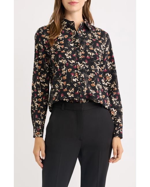 Anne Klein Black Utility Top
