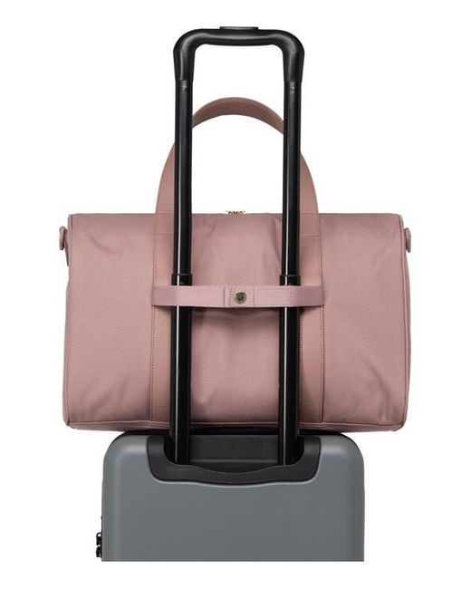 Herschel Supply Co. Purple Novel Recycled Polyester Carry-On Duffle Bag