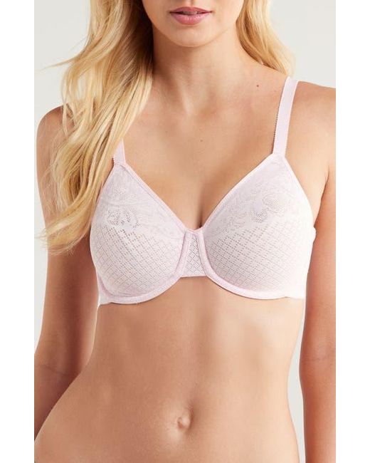 Wacoal Multicolor Visual Effects Underwire Minimizer Bra