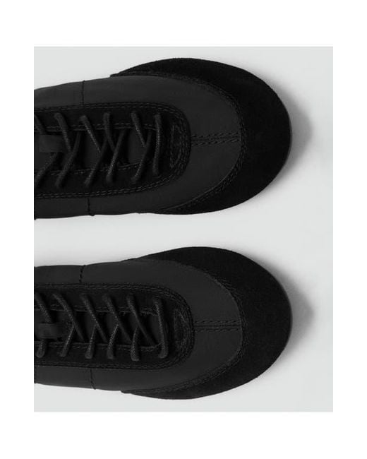 Mango Black Mixed Media Sneaker