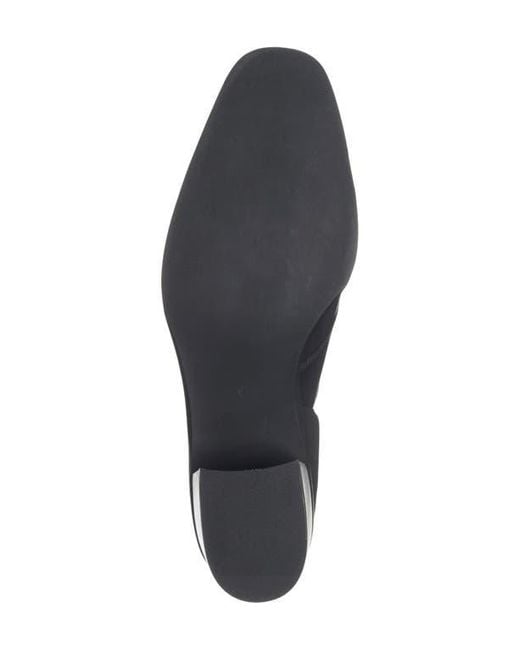 Jeffrey Campbell Black Empirical D'Orsay Penny Loafer