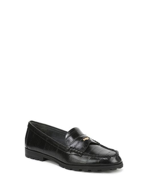 Veronica Beard Black Penny Loafer