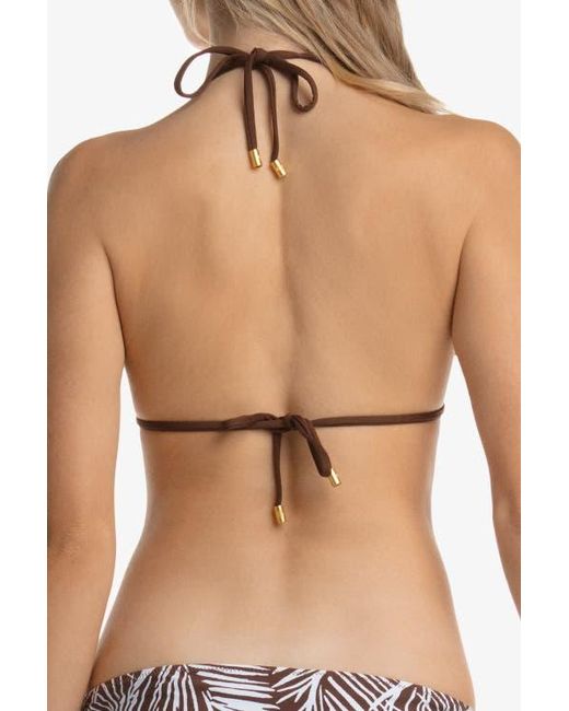 Helen Jon Black Reversible String Bikini Top