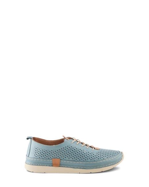 Spring Step Blue Shoes Spring Step Breen Perforated Sneaker in Blue | Lyst
