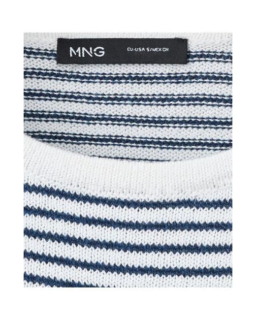 Mango Purple Stripe Sweater
