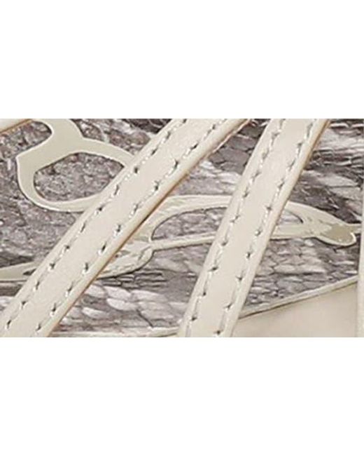 Sam Edelman White Lili Ankle Strap Sandal