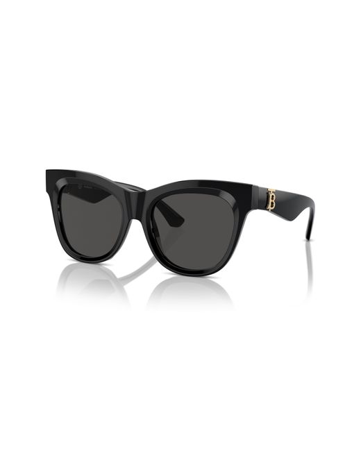 Burberry Black Evolution 54mm Cat Eye Sunglasses