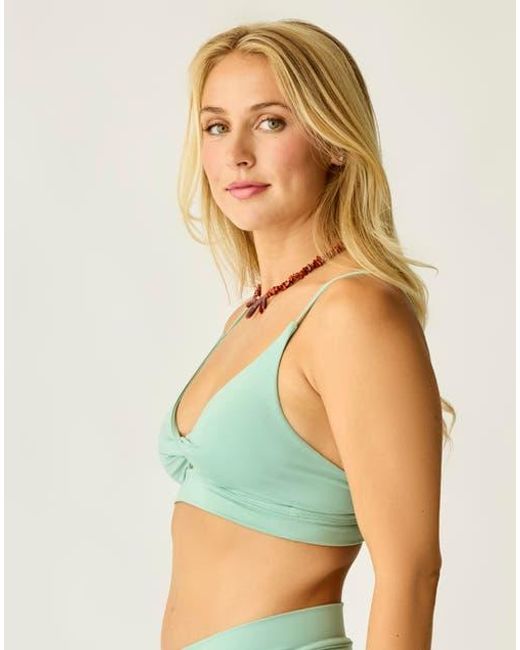Carve Designs Blue Elba Top D-Dd Cup