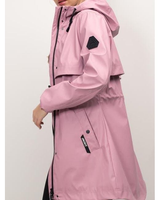 Jacket Pink Aurora Cape Raincoat