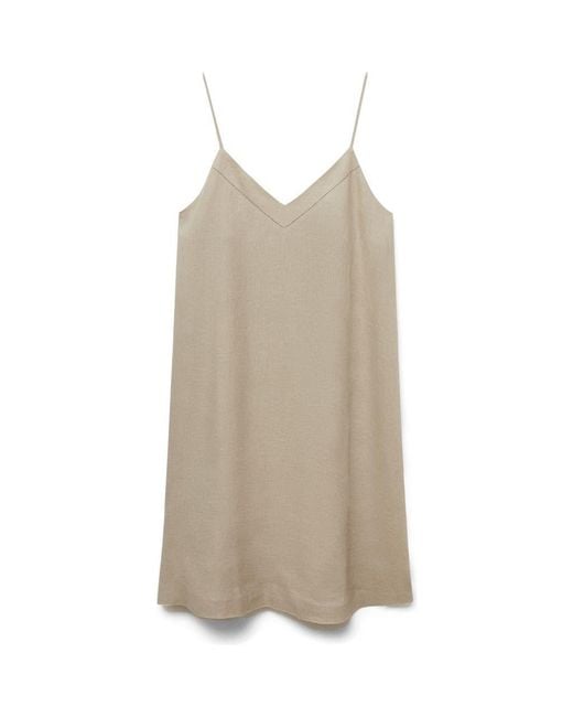 Mango Brown Linen Nightgown