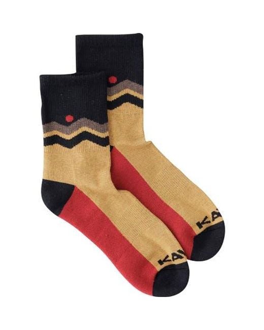Kavu Black Robot Sock