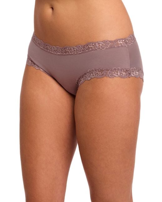Fleur't Purple Iconic Boyshorts