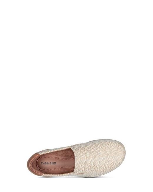 Cobb Hill White Lenoir Slip-On Sneaker