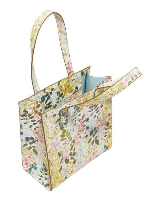 Ted Baker Metallic Seacon Faux Leather Tote