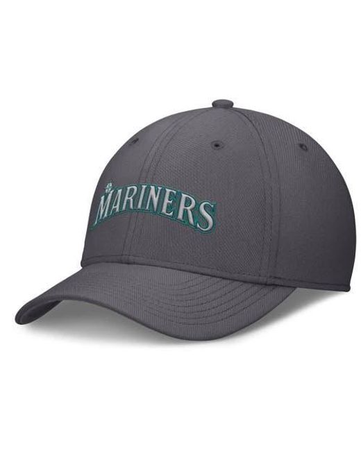 Nike Blue Seattle Mariners Swoosh Performance Flex Hat for men