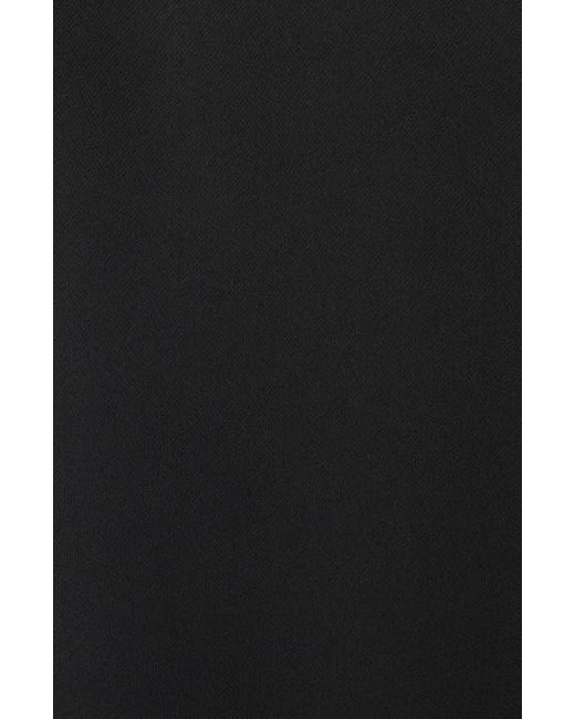 Balenciaga Black Bb Oversize Fluid Twill Button-Up Shirt