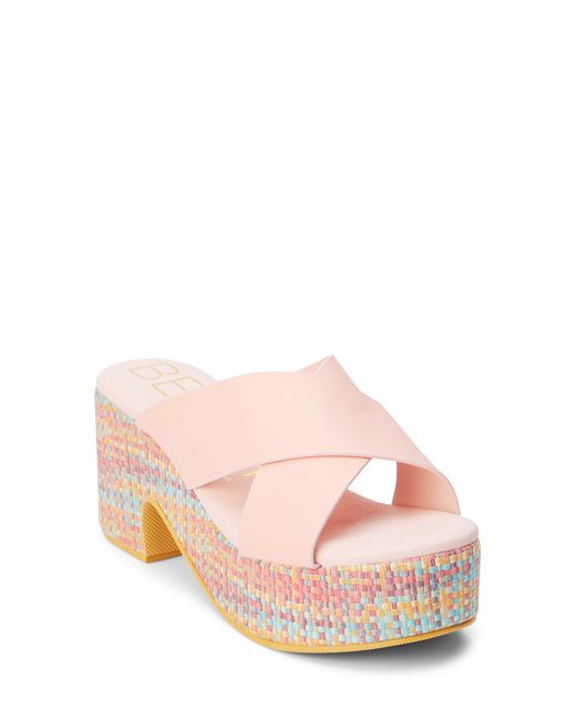 Matisse Pink Nellie Platform Sandal