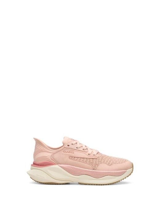 Clarks Pink Pace Sneaker