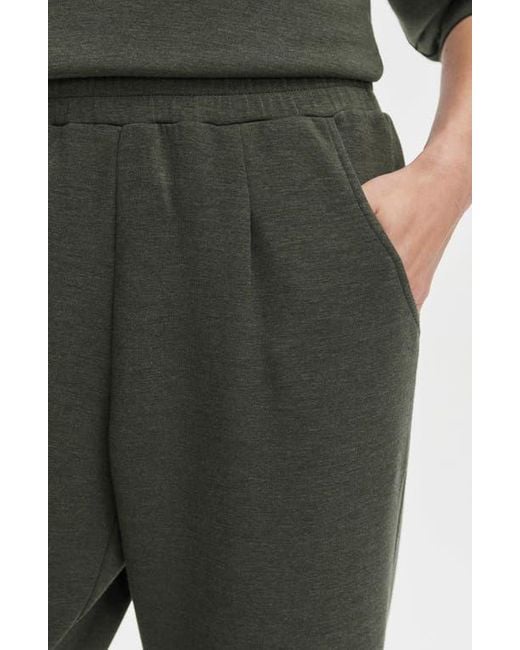 Varley Black The Rolled Cuff 25-Inch Pants