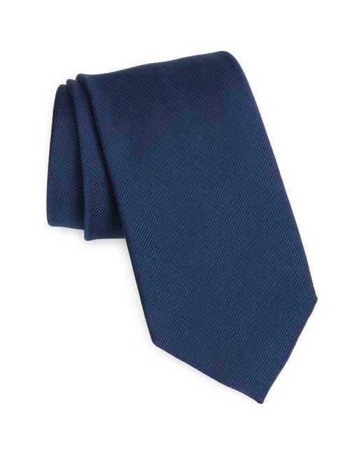Tom Ford Blue Mogador Solid Silk Tie for men