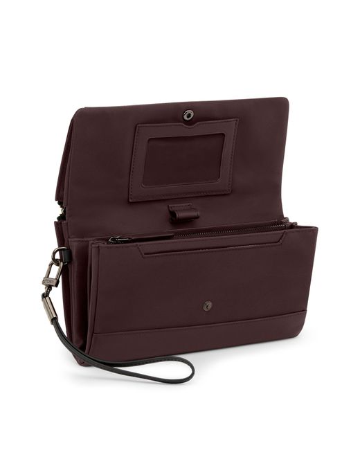 Tumi Brown Leather Travel Wallet