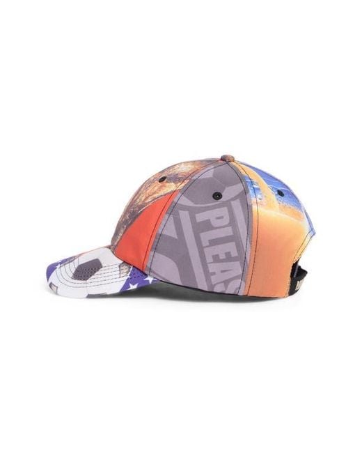 Pleasures White World Cup Adjustable Baseball Cap for men