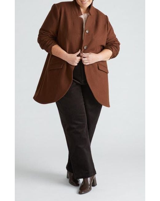 UNIVERSAL STANDARD Brown Beas Jacket