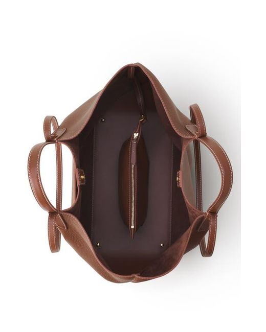 Lanvin Brown Catch By Tote Bag