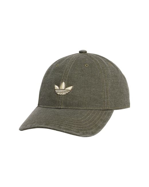 Adidas Green Italian Dye Baseball Cap for men
