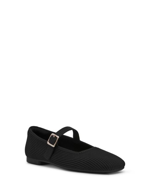 Anne Klein Black Mabel Mary Jane Flat