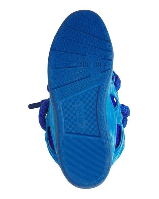 Lanvin Blue Curb Sneakers