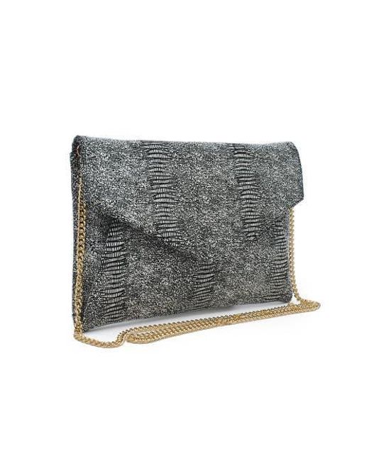 Moda Luxe Metallic Stylish Cara Clutch Bag For Chic Nights Out