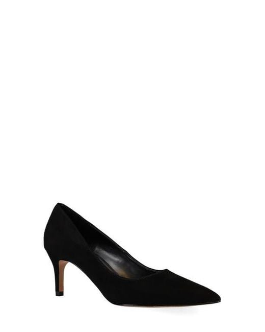 Pelle Moda Black Lailoni Pointed Toe Pump