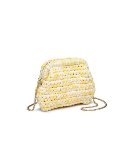 Moda Luxe Metallic Raya Clutch