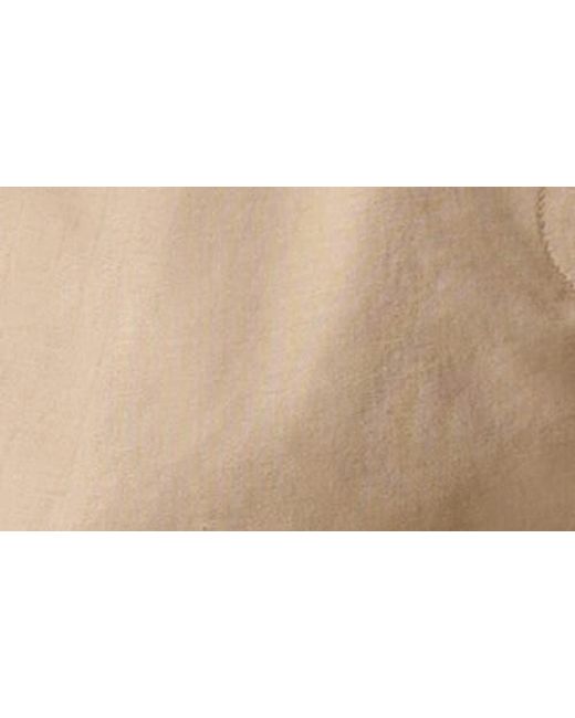 Astr Natural Asymmetric Pleat Shorts