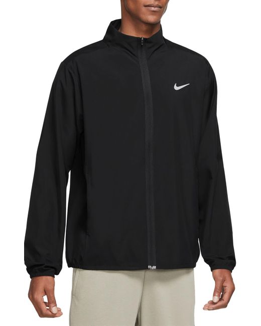 Nike Black Form Dri-fit Versatile Jacket for men