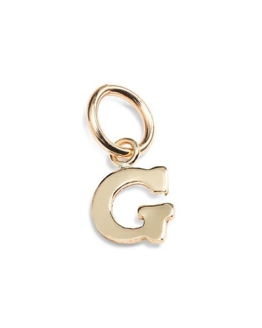 Nashelle Metallic Initial Charm