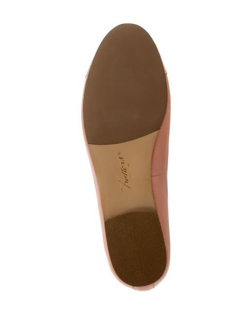 Trotters Brown Clara Cap Toe Flat