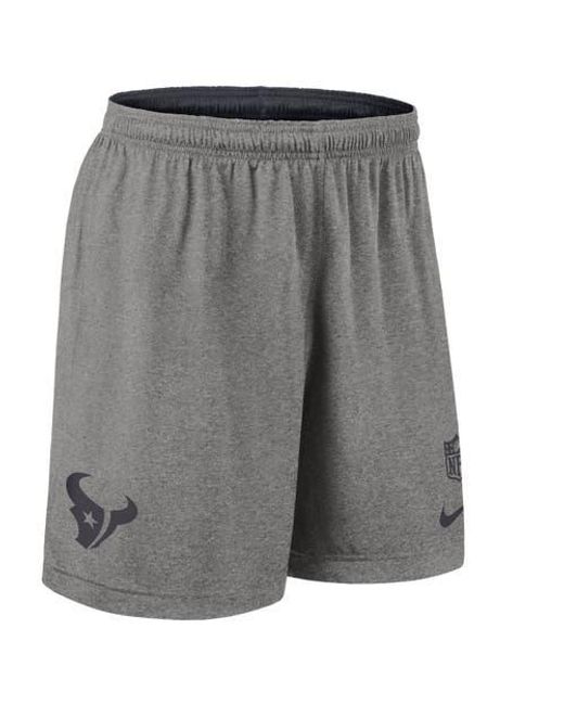 Nike Gray Washington Commanders Sideline Reversible Performance Shorts for men