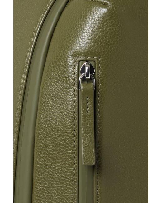 Osprey Green The Venture Leather Backpack for men