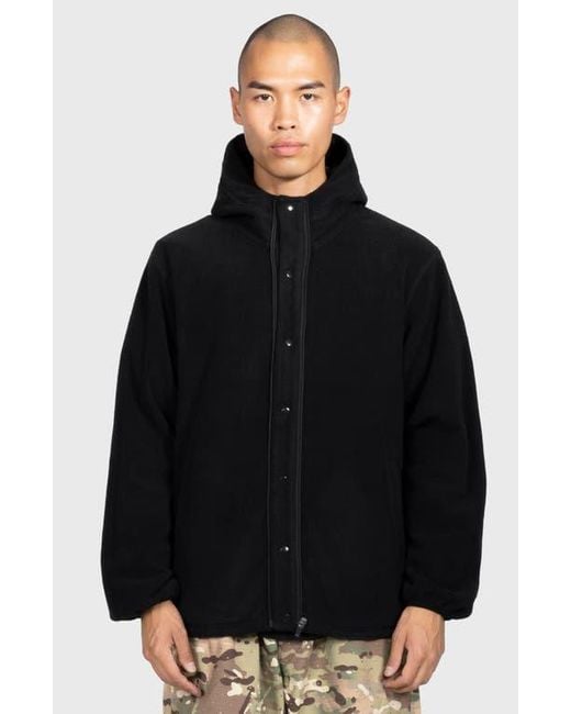Pleasures Black Overture Convertible Jacket for men