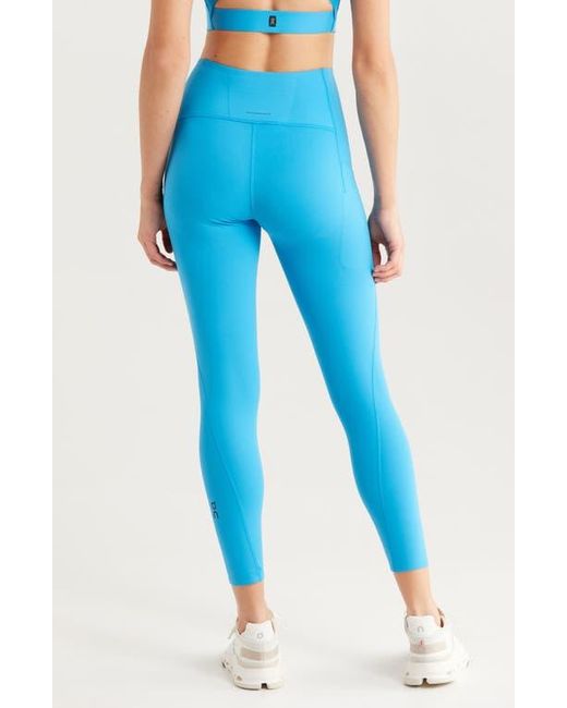 On Shoes Blue Studio Crop Leggings