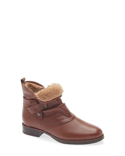 BOTTER Brown Fuzzy Lining Bootie