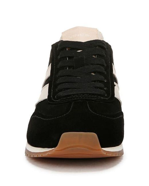 Vince Black Oasis Runner Sneaker