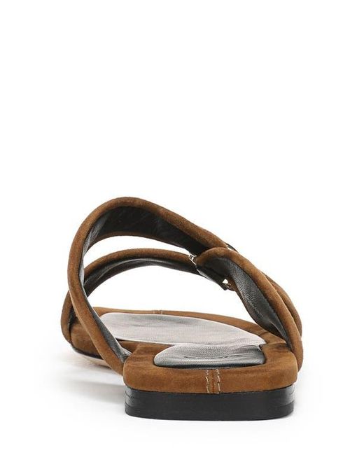 Vince Brown Vilma Two-Strap Sandal