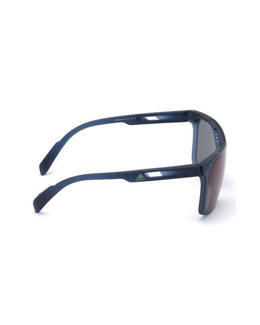 Adidas Blue Shield Sunglasses