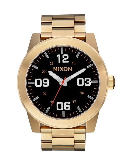Nixon Multicolor The Corporal Bracelet Watch